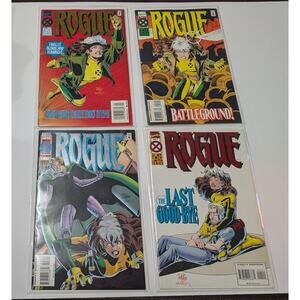 Rogue 1–4 Complete 1995 Limited Series Marvel Comics Set Reader Lot